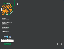 Tablet Screenshot of cafebelair.lu